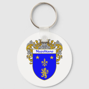 Napolitano Coat of Arms (Mantled) Keychain