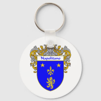 Napolitano Coat of Arms (Mantled) Keychain