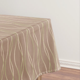 Napolitano Macchiato Pistachio Ribbons. Tablecloth
