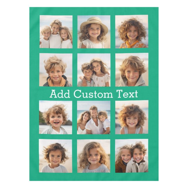 Nappe 12 Photo Instagram Collage avec Arrière - plan ver (Devant)