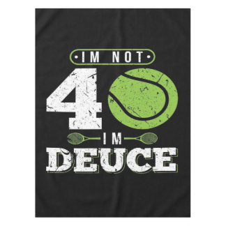 Nappe 40e Birthday Venin de tennis Blanket