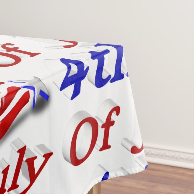 Nappe 4 juillet Star Stripes (In Situ)