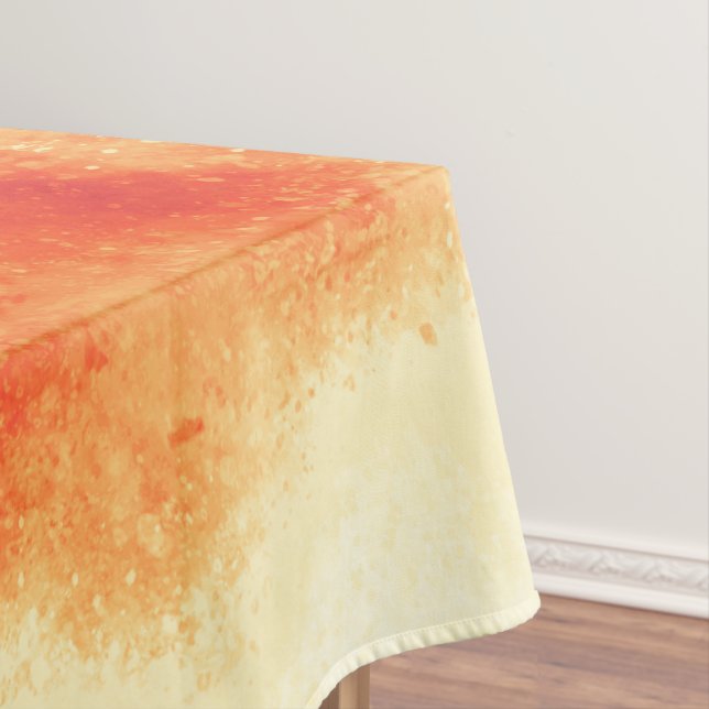 Nappe à effet Cloud orange (In Situ)