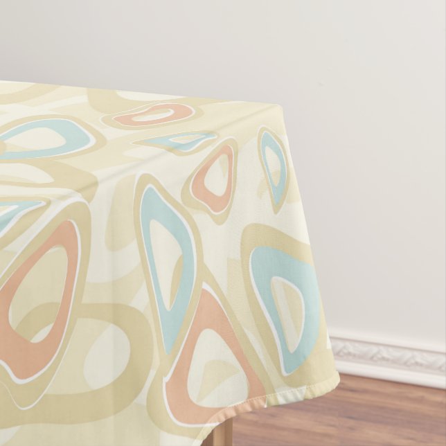 Nappe Abstract moderne de géométrie des shapes pastel re (In Situ)