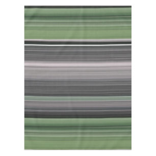 Nappe Abstrait n° 1 : vert olive et gris