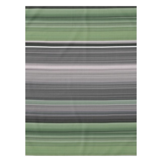 Nappe Abstrait n° 1 : vert olive et gris (Devant)
