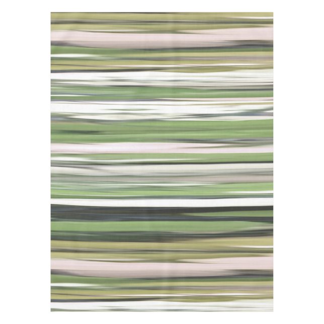 Nappe Abstrait n° 2 : Flou vert olive (Devant)