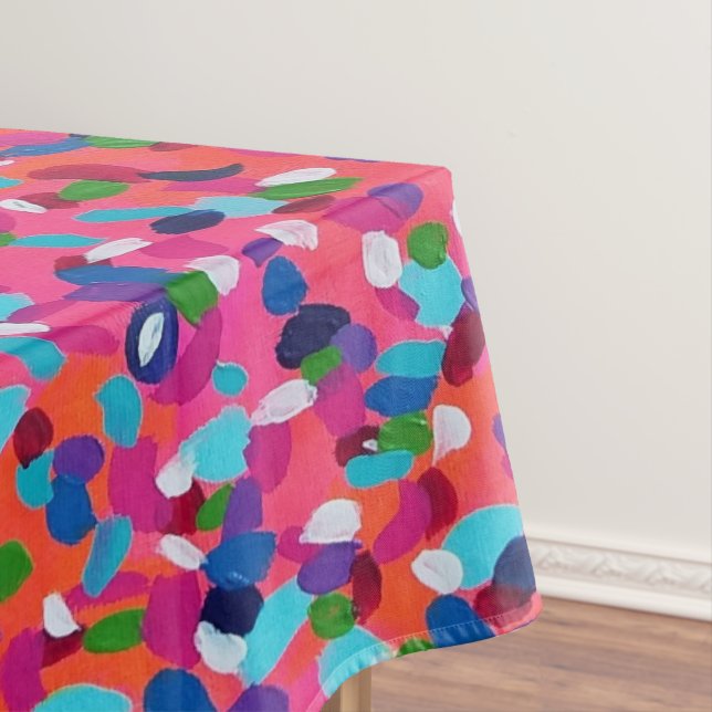 Nappe Abstrait rose (In Situ)