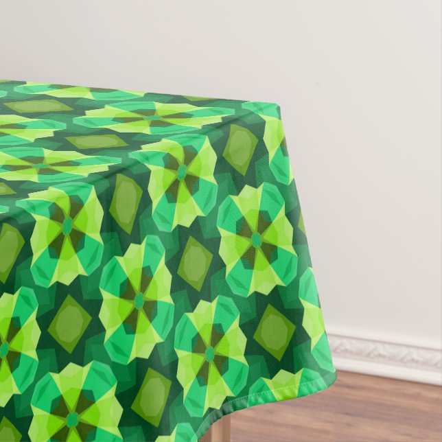 Nappe Abstraite verte (In Situ)