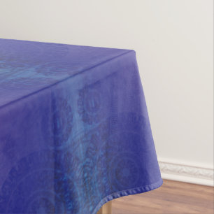 Nappe Acceptation Médaillons de violet violet bleu Ind