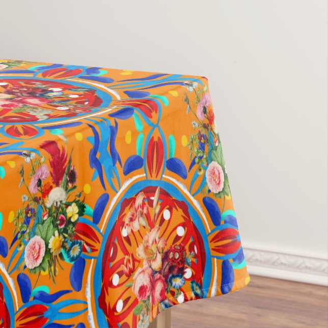 Nappe Acitrus d'été, boho, bohème, floral méditerranéen  (In Situ)
