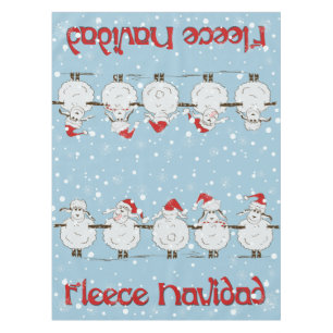 Nappe adorable FUNNY Fleece Navidad Christmas Sheep