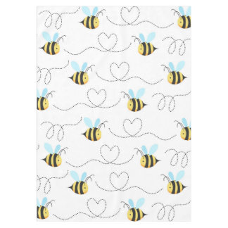 Nappe Adorable gaffez le motif d'abeille