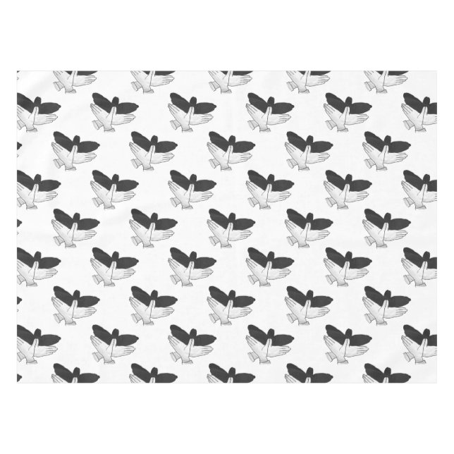 Nappe Aigle de silhouette (Devant (Horizontal))