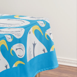 Nappe Albatross Blue et White Party