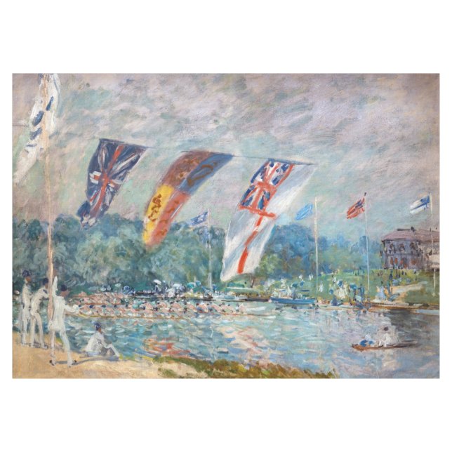 Nappe Alfred Sisley - Regatta à Molesey (Devant (Horizontal))