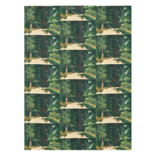 Nappe Allée du Jas de Bouffan, impression vintage de Céz