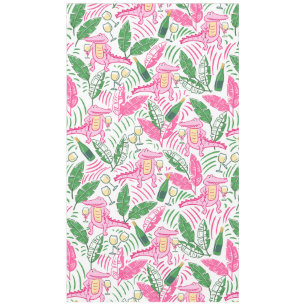 Nappe Alligator Vin rose vert Preppy