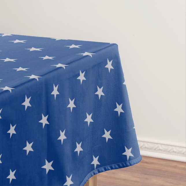 Nappe Americana Spangled Stars on Light Navy Blue  (In Situ)