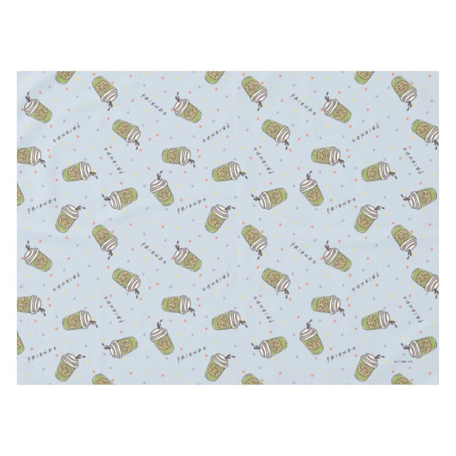 Nappe AMIS™ | Polka Dot Central Perk Motif (Devant (Horizontal))