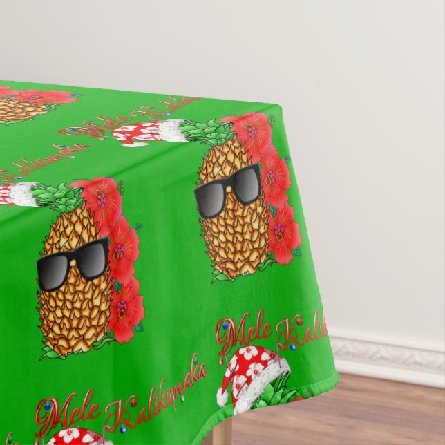 Nappe Ananas de Noël de Mele Kalikimaka (In Situ)