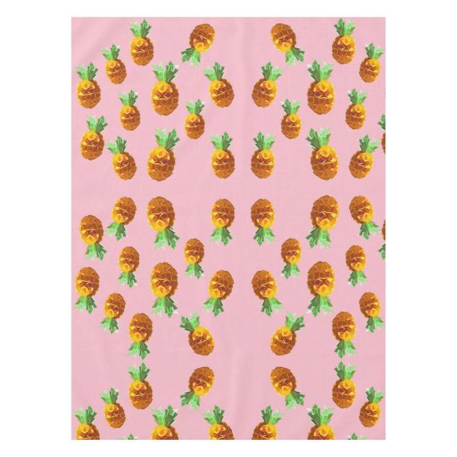 Nappe Ananas tissu de table personnalisé (Devant)