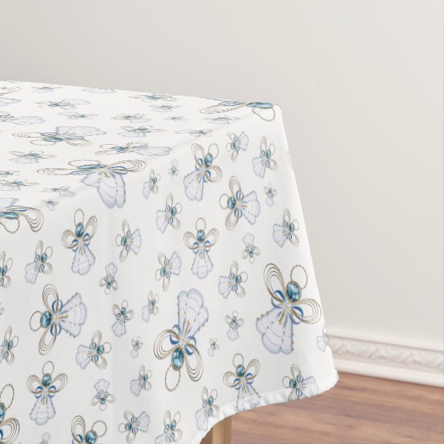 Nappe Ange de Noël de collage aléatoire de motif de foi (In Situ)