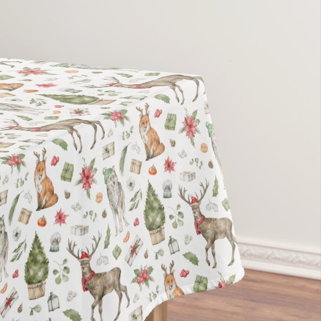 Nappe Animaux des bois | Vacances Fox, Deer et Wolf (In Situ)