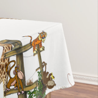 Nappe Animaux sauvages Anniversaire