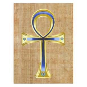 Nappe Ankh Et Scarabes Égyptiens