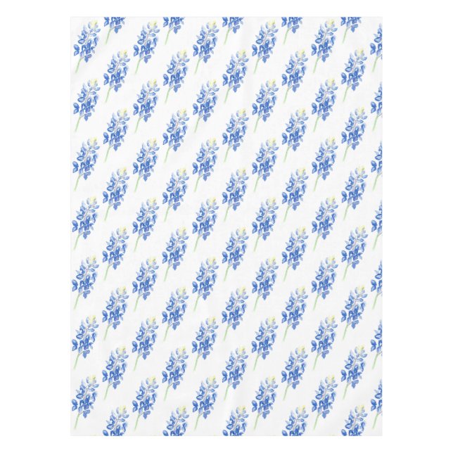 Nappe Aquarelle Bluebonnets (Devant)