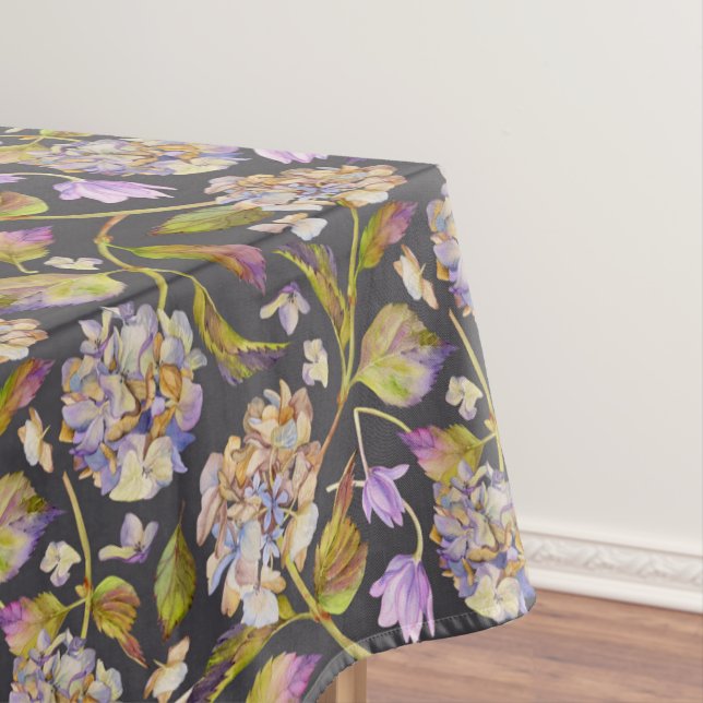 Nappe Aquarelle Botanique Floral Feuille Boho  (In Situ)