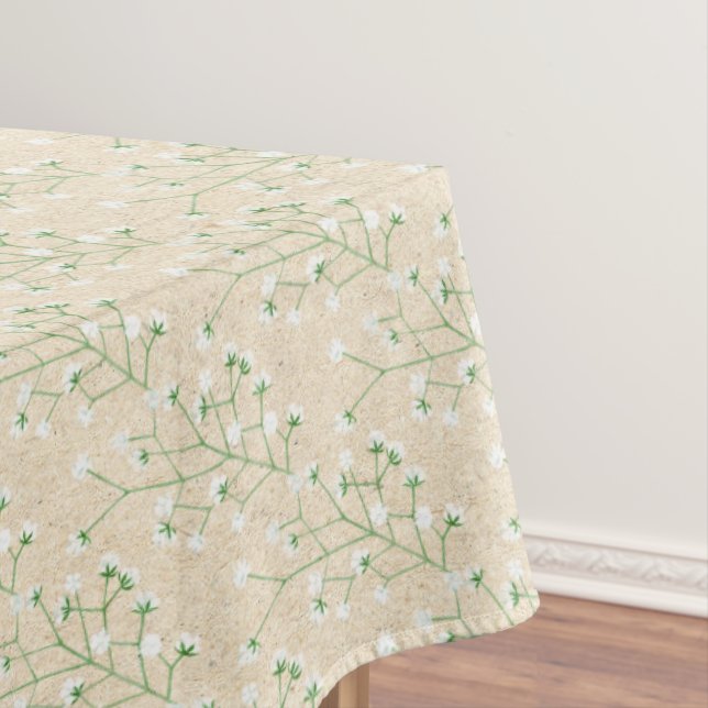 Nappe Aquarelle de la respiration du bébé Mariage de bap (In Situ)