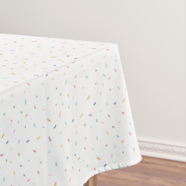 Nappe Aquarelle douce Motif Confetti (In Situ)