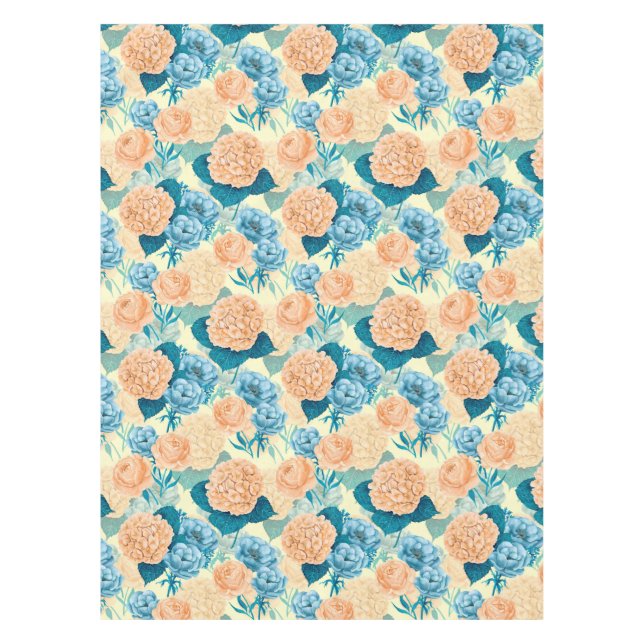 Nappe Aquarelle du jardin de printemps (Devant)