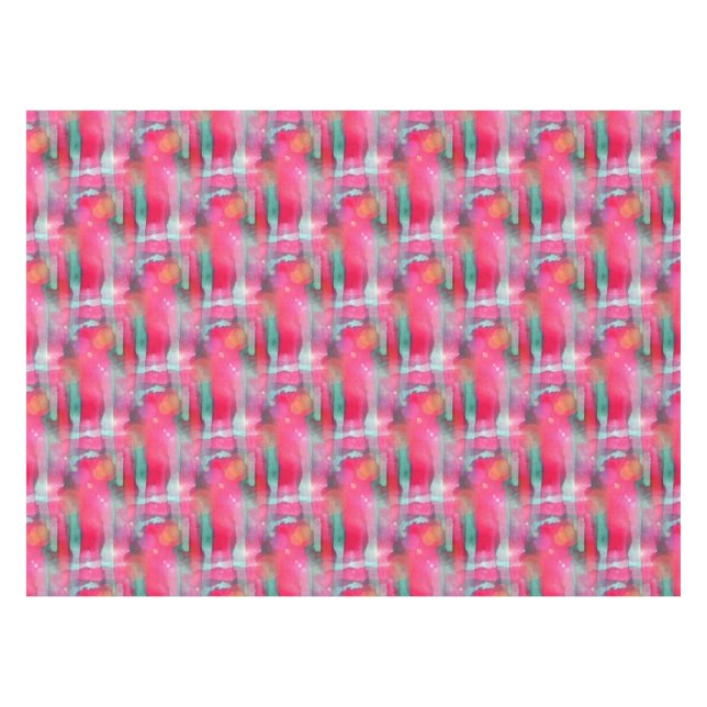 Nappe Aquarelle peinte par résumé d'éclat de Sun (Devant (Horizontal))