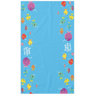 Nappe Aquarium Poisson Cute Premier Anniversaire Toit