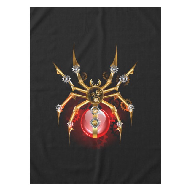 Nappe Araignée en vapeur noire (Devant)