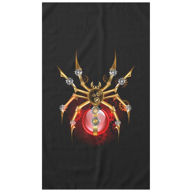 Nappe Araignée en vapeur noire (Devant)