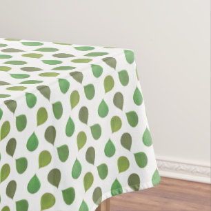 Nappe Arbre de Jade Succulent Feuilles Vertes sur Fond B