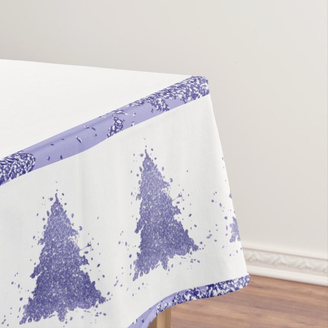 Nappe Arbre de Noël élégant | Charming Lavender Purple (In Situ)