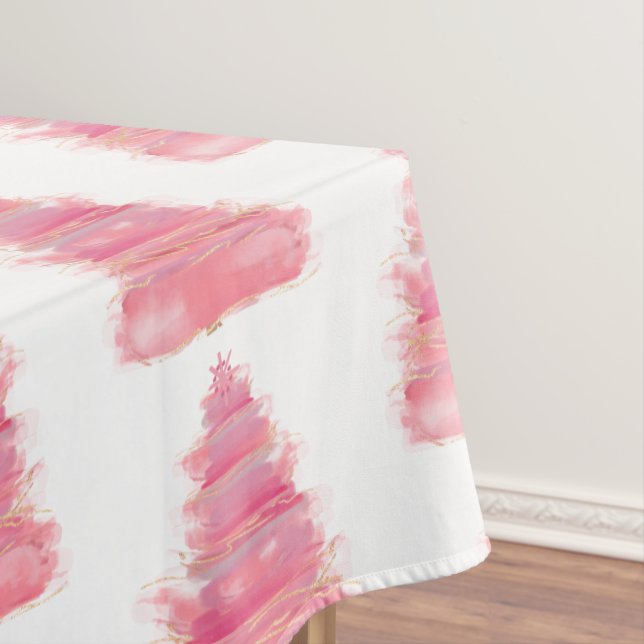 Nappe Arbre de Noël rose (In Situ)