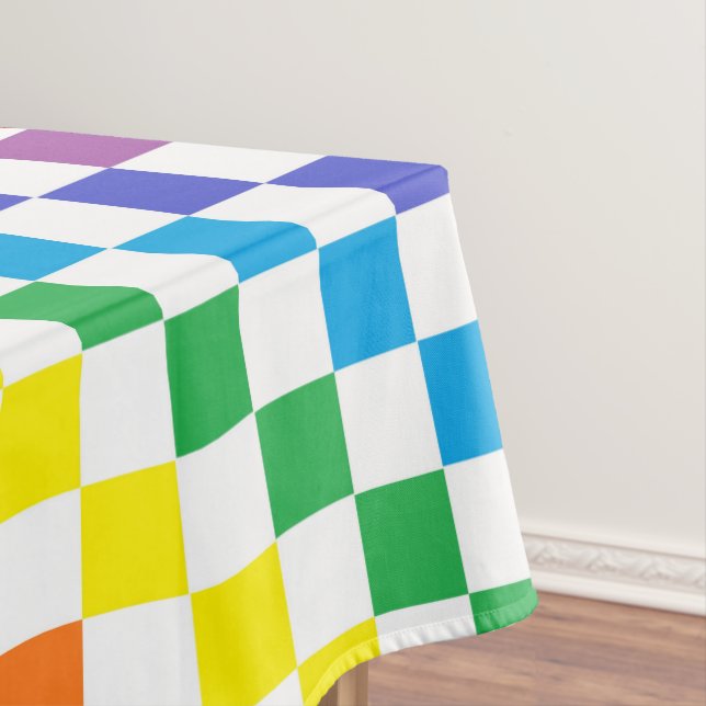 Nappe Arc-en-ciel Checkered (In Situ)
