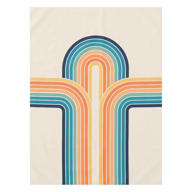 Nappe Arcs triples et colorés (Devant)