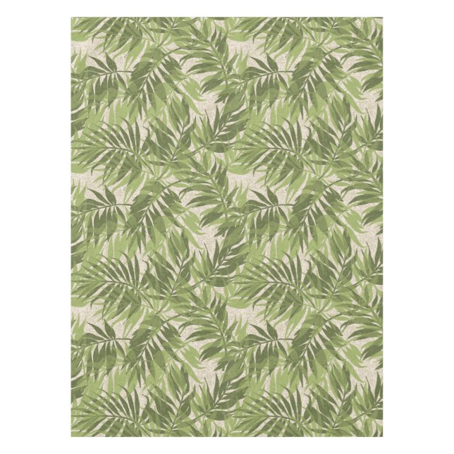 Nappe Areca Palms Hawaiian Tropical Vintage (Devant)