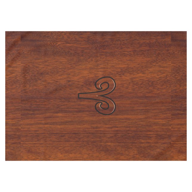 Nappe Aries Connectez-vous sur l'acajou comme décor impr (Devant (Horizontal))