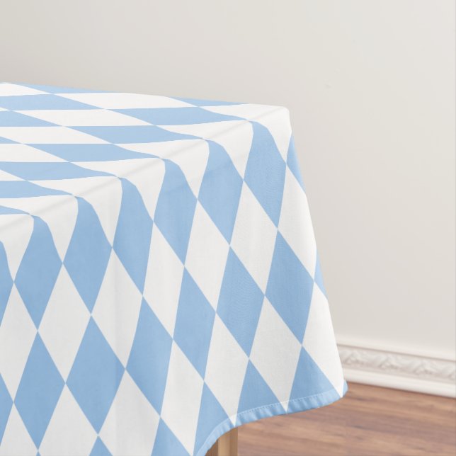 Nappe Arlequin Bleu Bébé (In Situ)