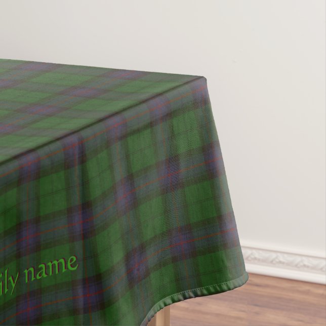 Nappe Armstrong Official Clan Tartan avec vos initiales (In Situ)