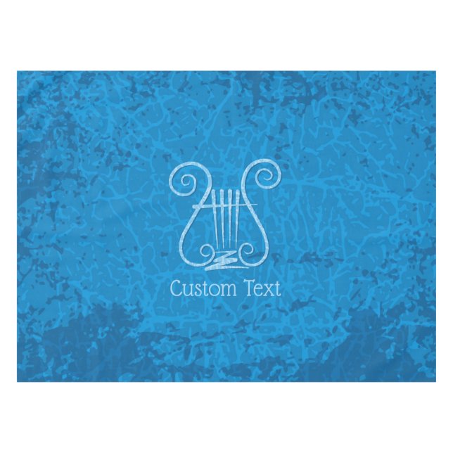 Nappe Arrière - plan Blue Lyre (Devant (Horizontal))