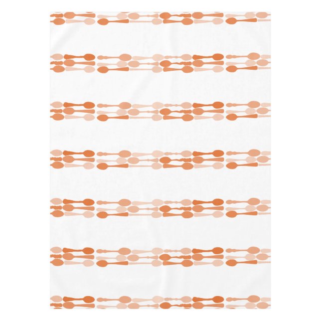 Nappe Arrière - plan couleur personnalisée Motif cuillèr (Devant)